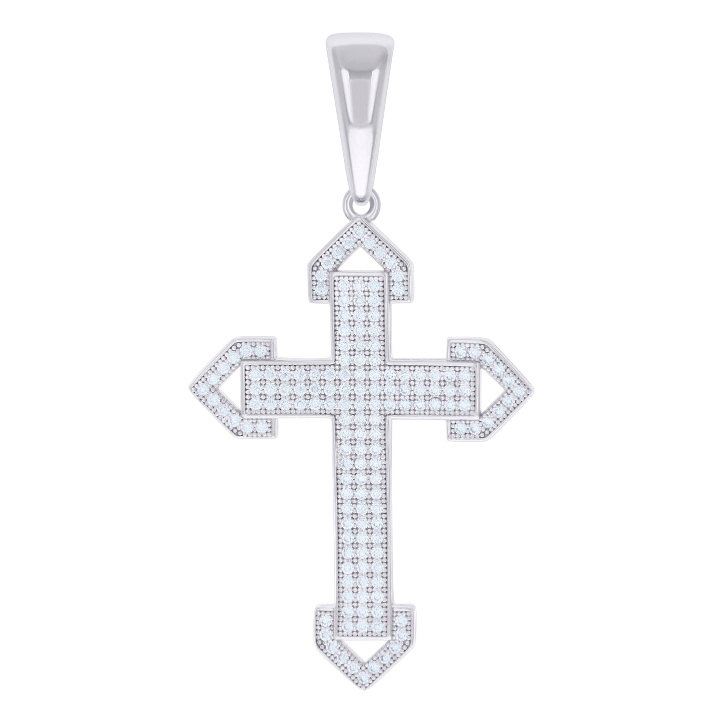 925 Sterling Silver Cz Pendant