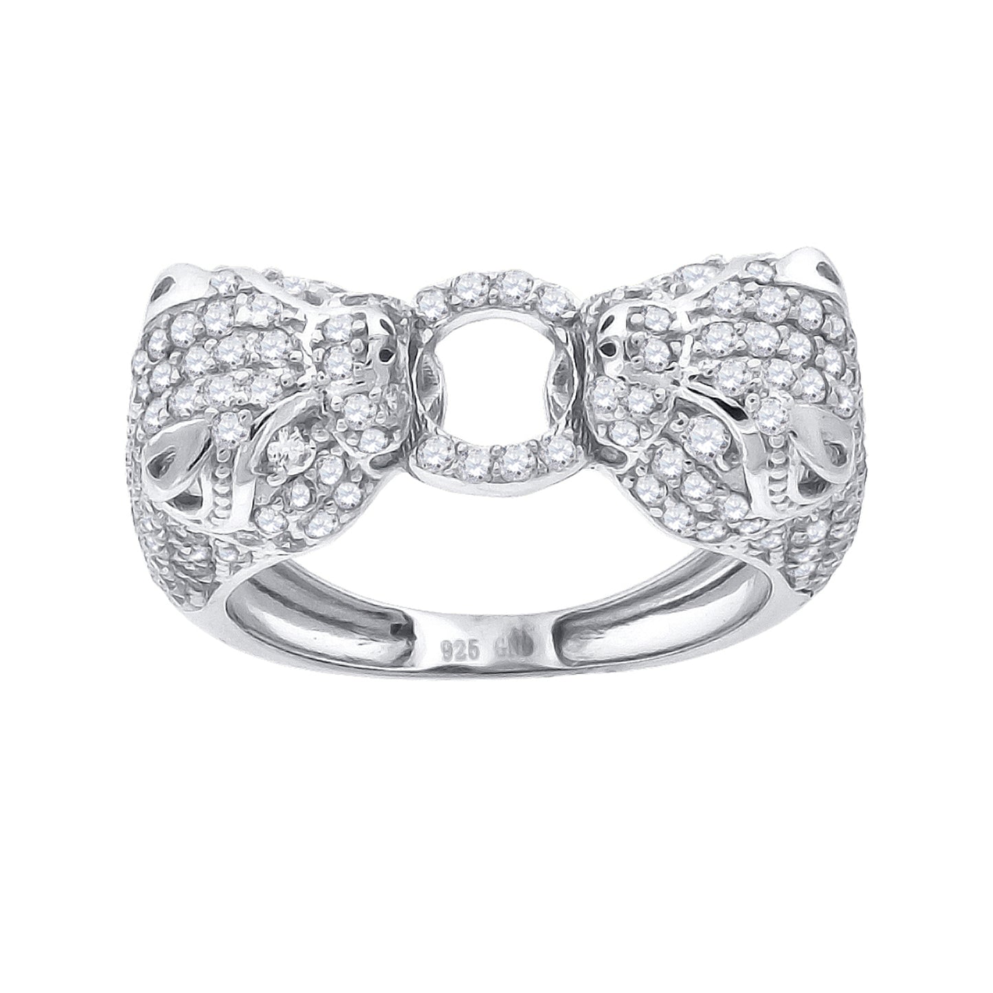 925-Cz Fashion Ring-Sz6