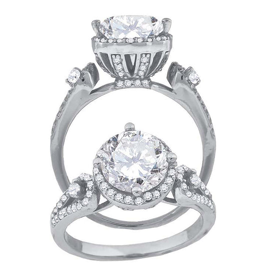 925-Cz Fashion Ring-Sz6