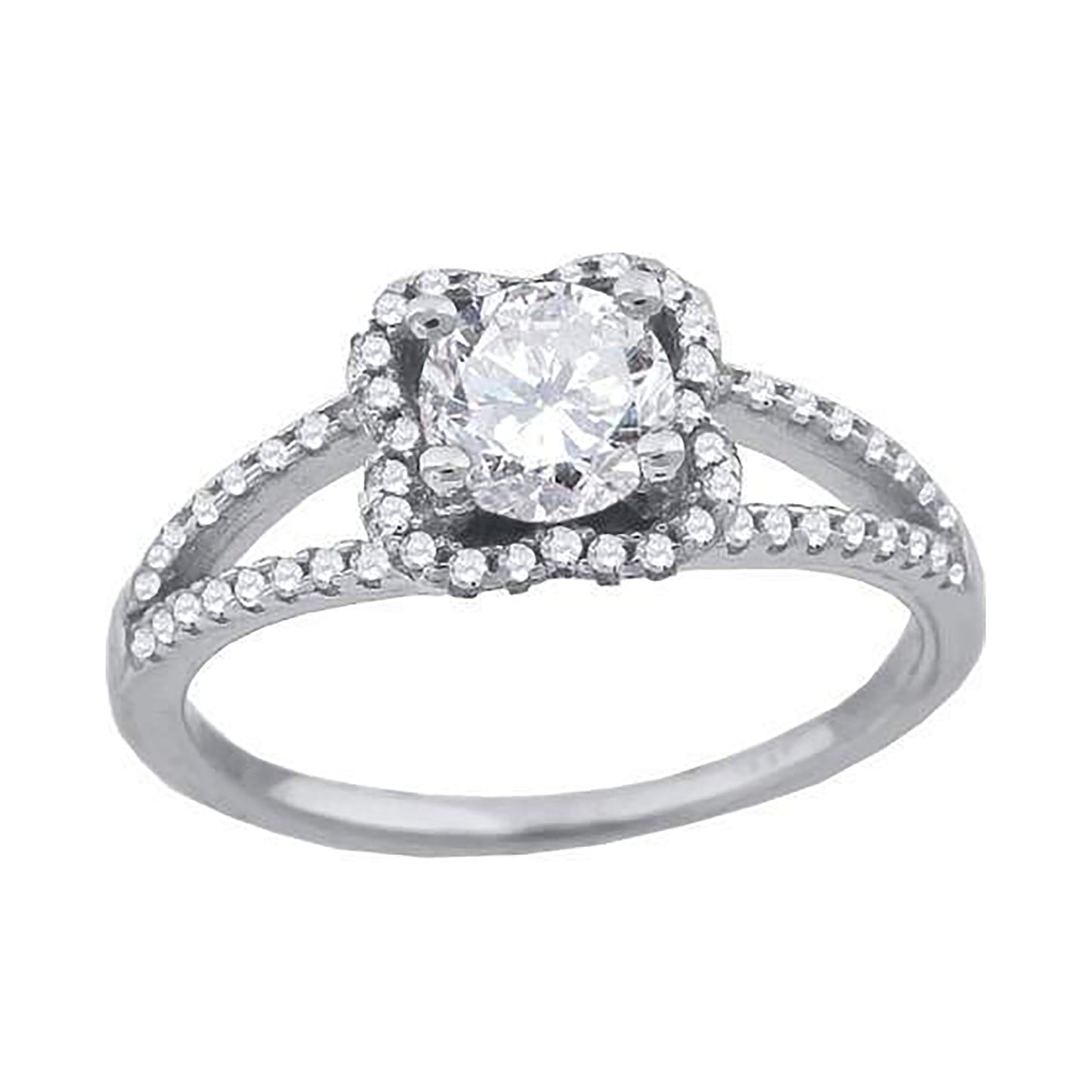 925-Cz Fashion Ring-Sz6