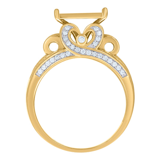 925 Sterling Silver Cz Ring S6