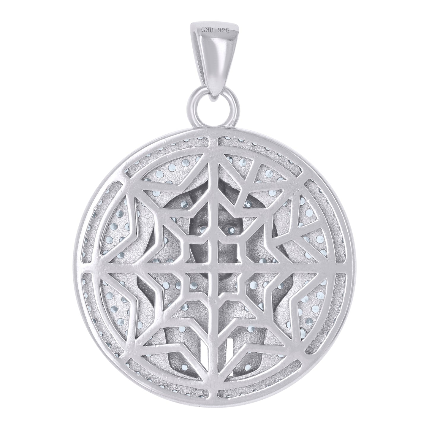 925 Sterling Silver Cz Pendant