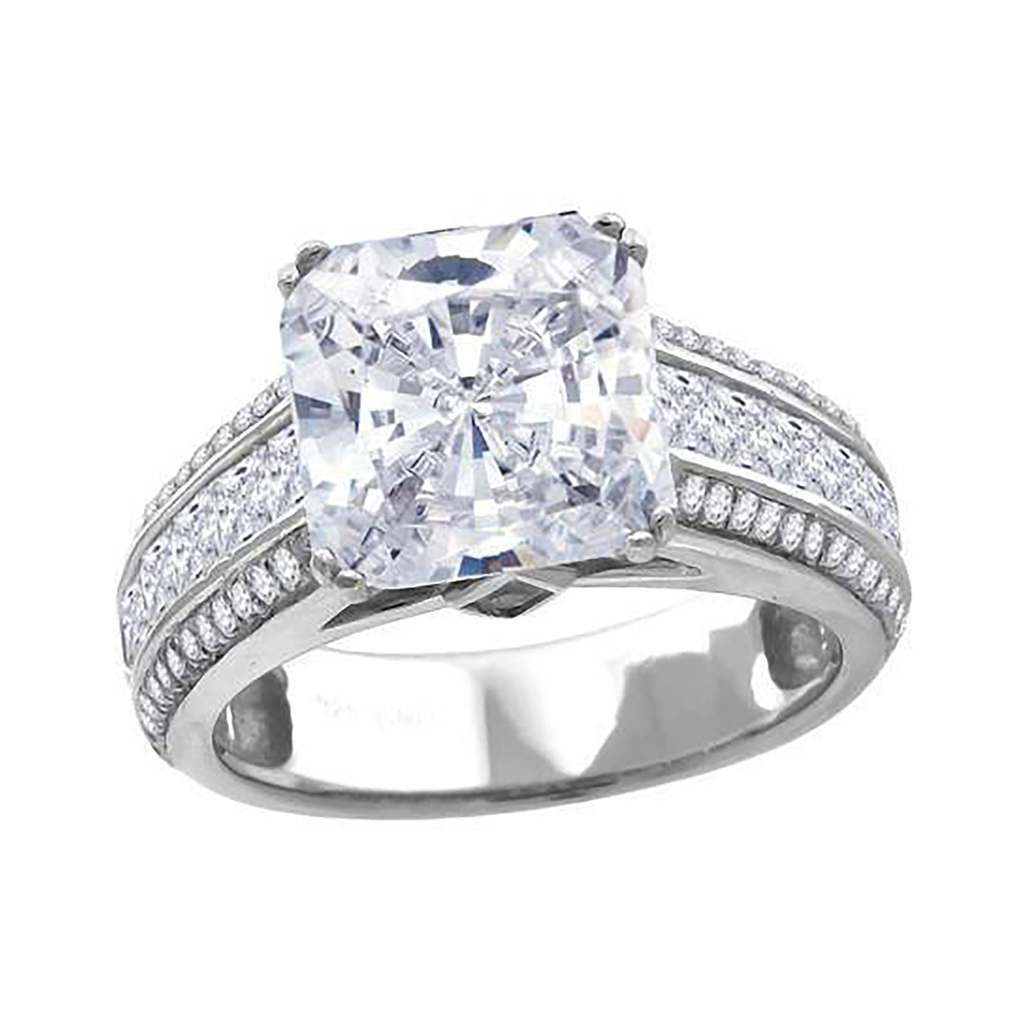 925-Ladies Fancy Cz Rings-Sz6