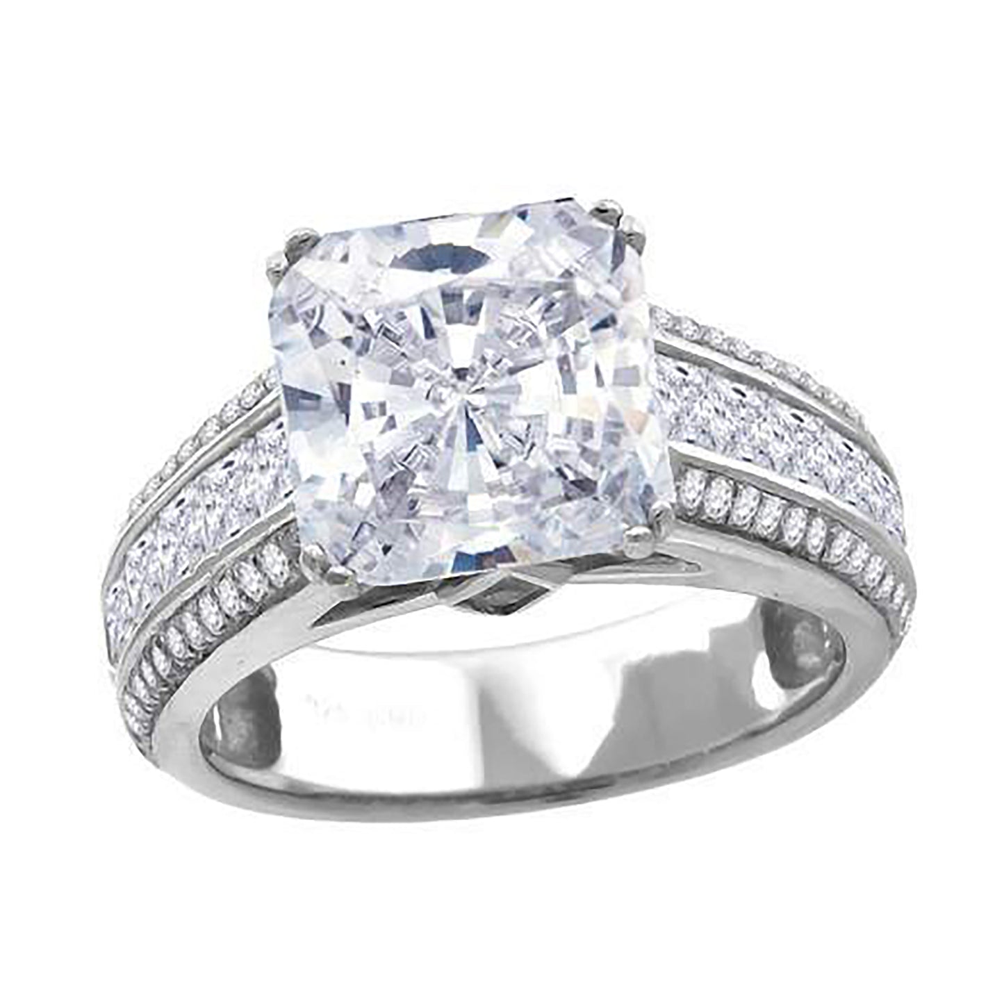 925-Ladies Fancy Cz Rings-Sz6