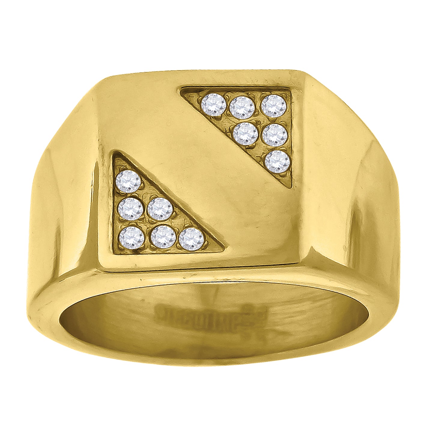 Stainless Steel Ring Sz-9