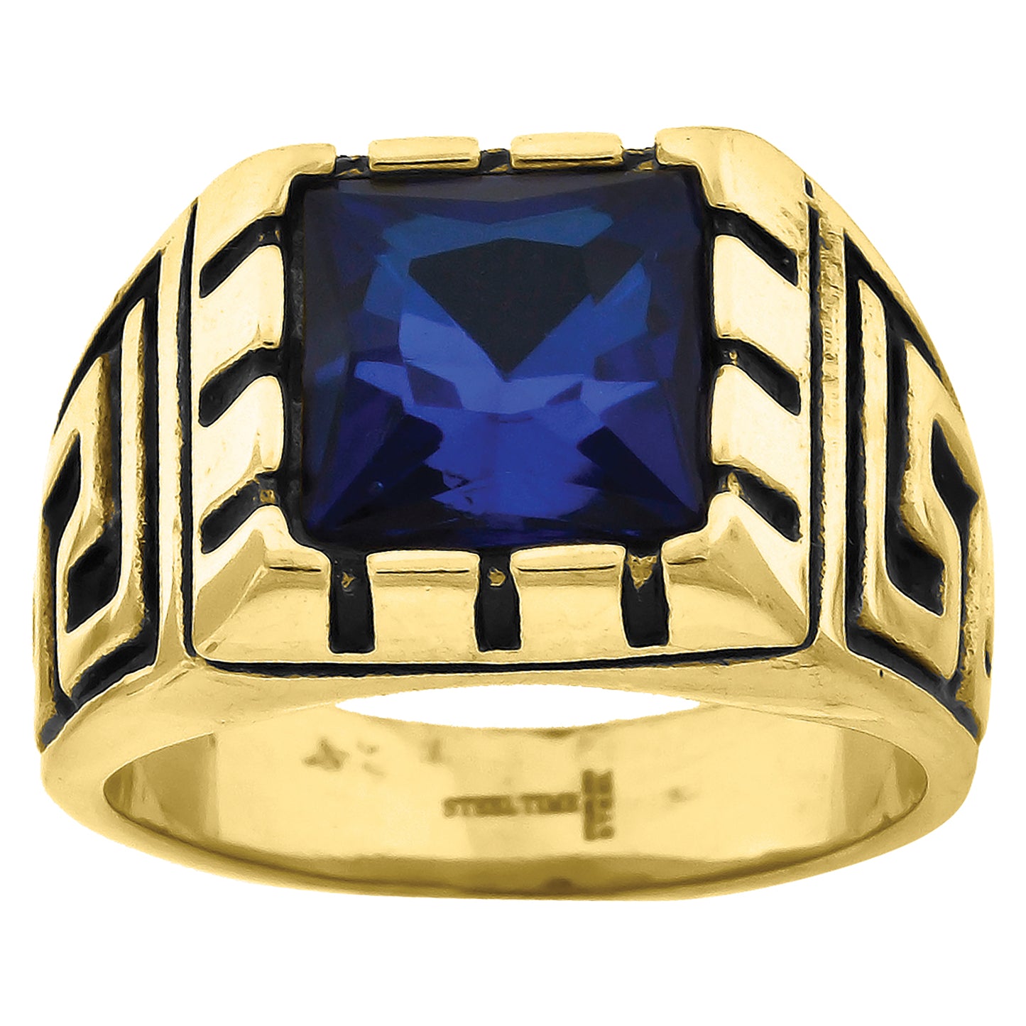 Stainless Steel Ring Sz-9