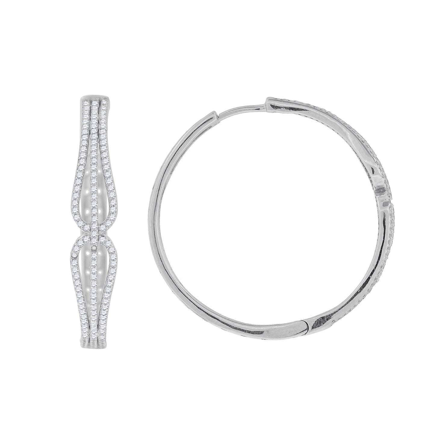 925-Cz Fancy Earrings