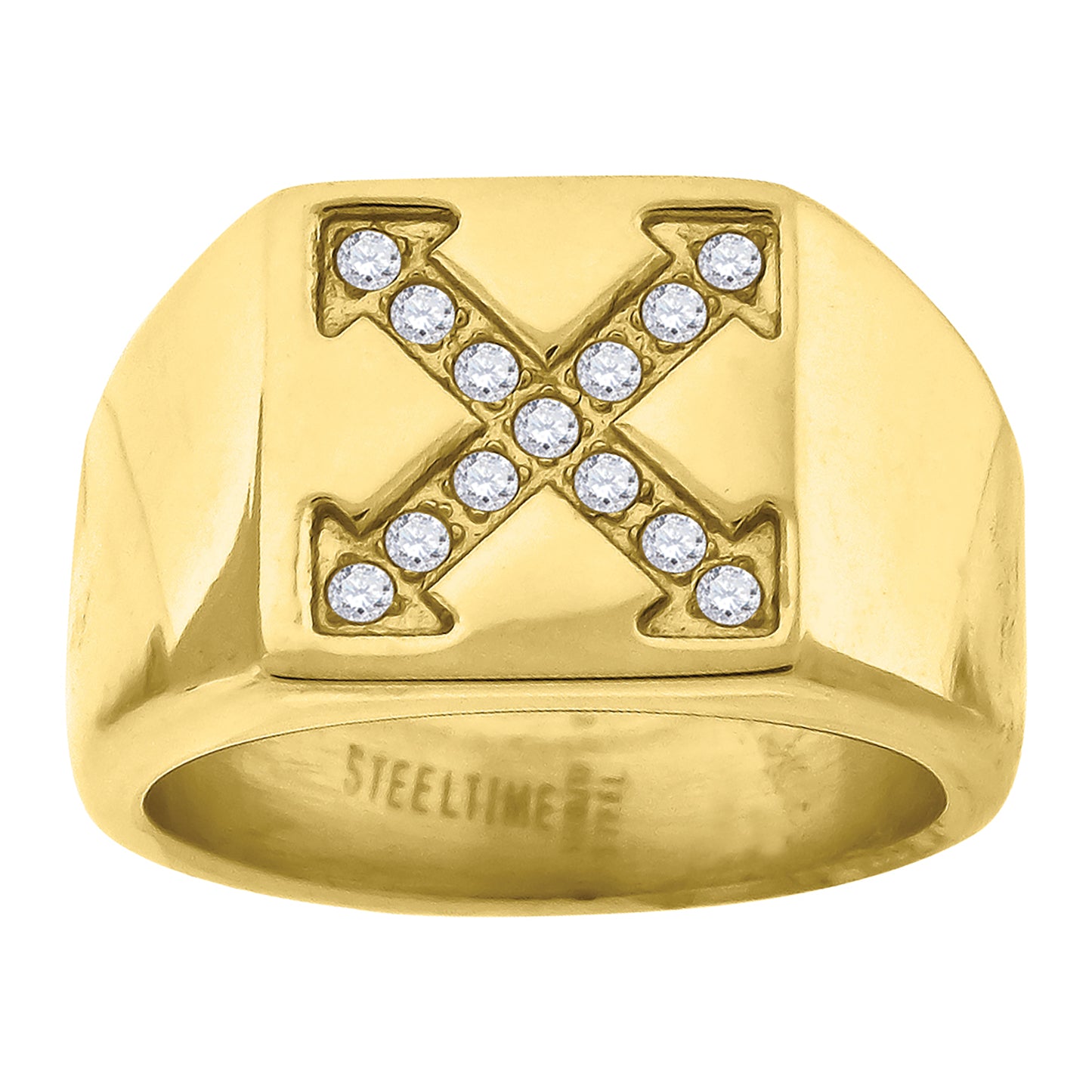 Stainless Steel Ring Sz-9