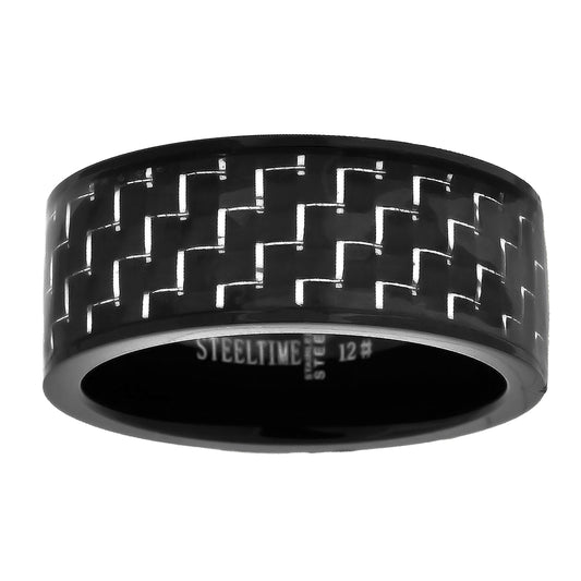 Stainless Steel Ring Sz-9