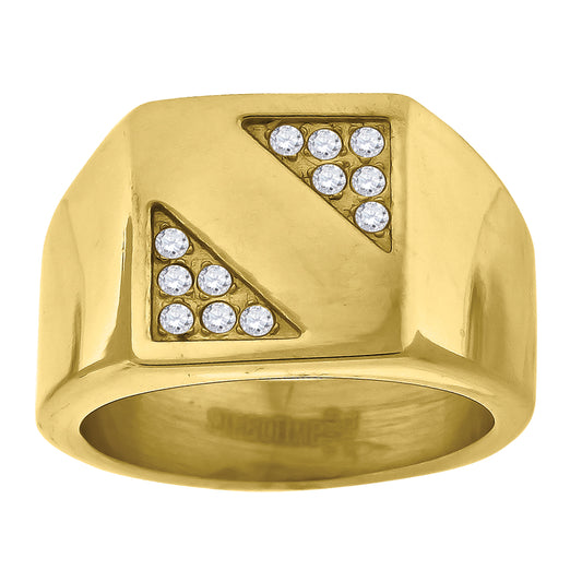 Stainless Steel Ring Sz-9