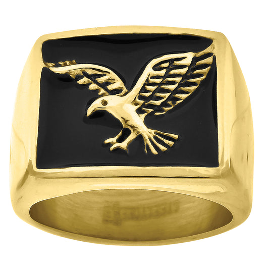 Stainless Steel Ring Sz-9