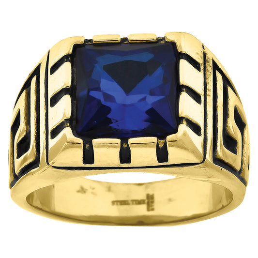 Stainless Steel Ring Sz-9