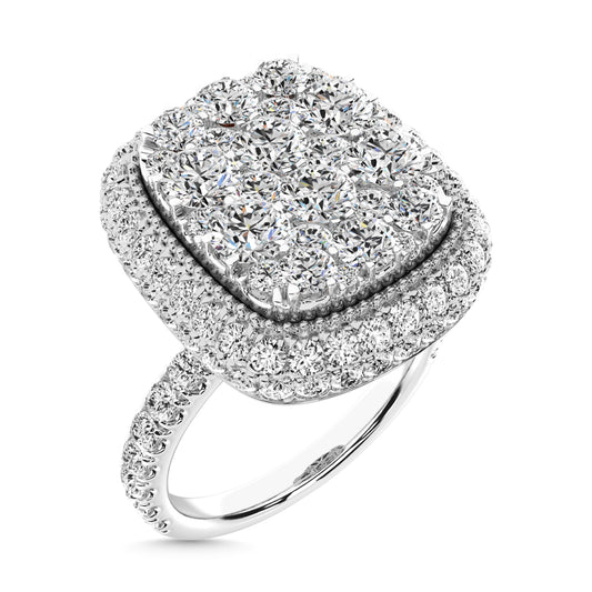 Diamond 3 Ct.Tw. Engagement Ring in 14K White Gold