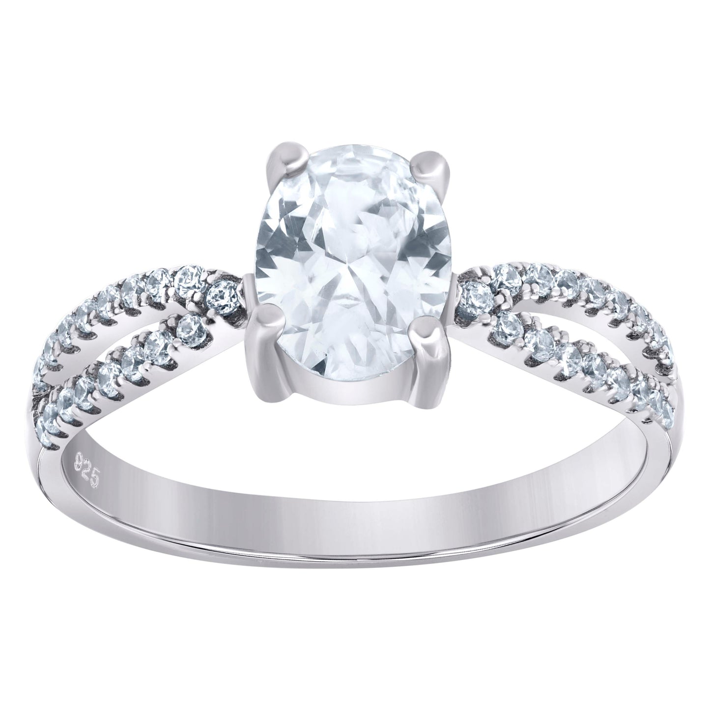 925-Cz Fashion Ring-Sz6