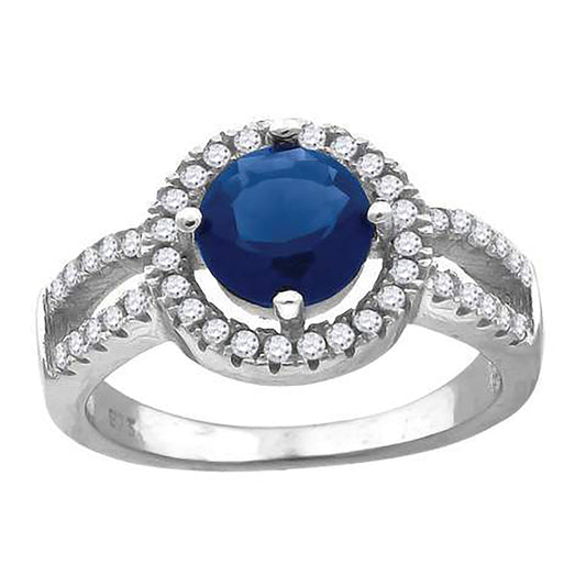 925-Cz Fashion Ring-Sz6