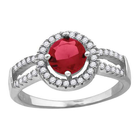 925-Cz Fashion Ring-Sz6