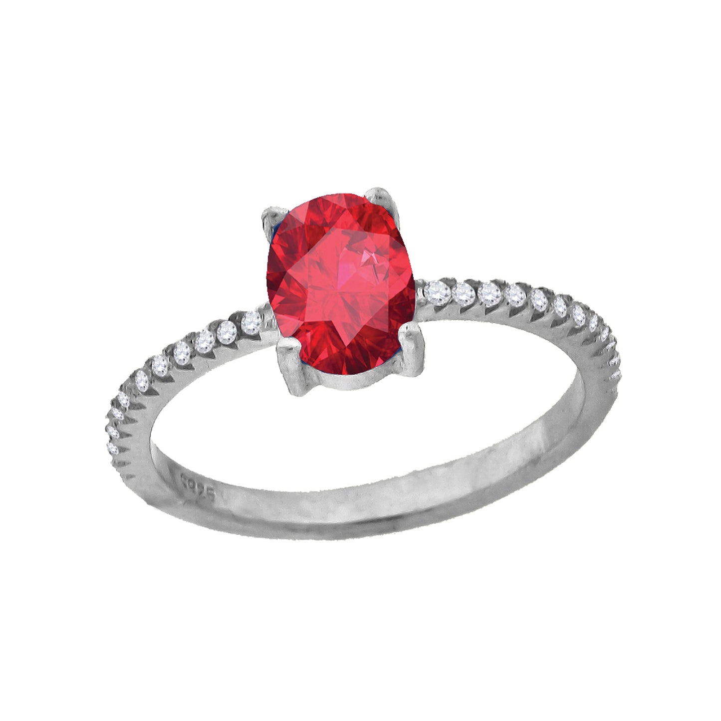 925-Cz Fashion Ring-Sz6