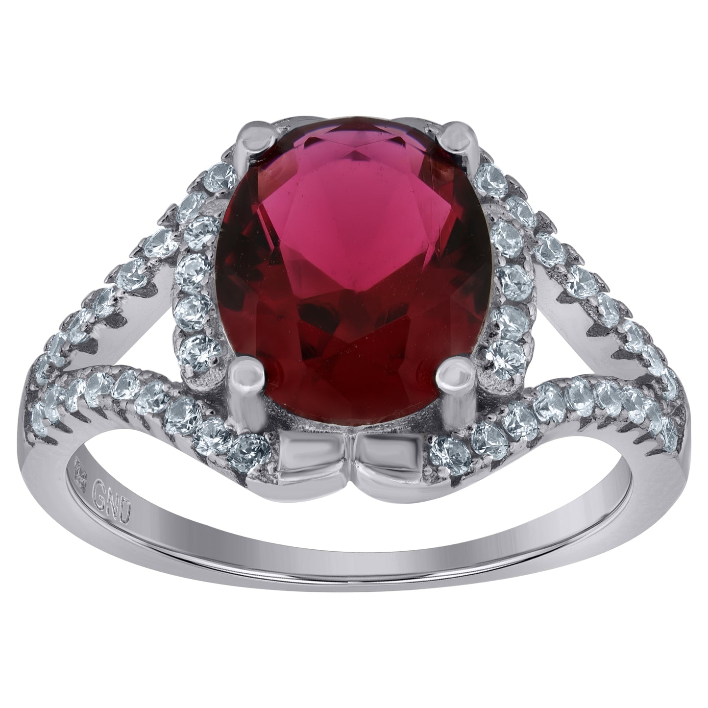 925-Cz Fashion Ring-Sz6