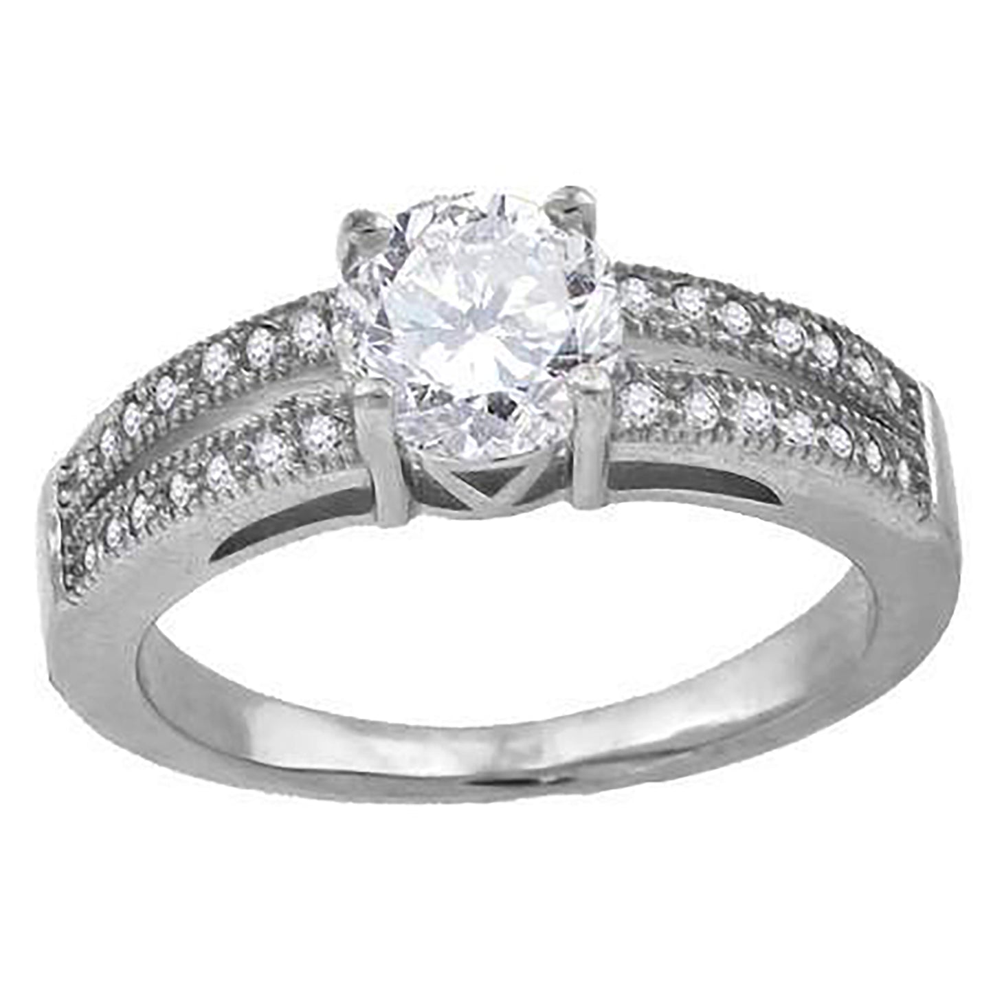 925-Cz Fashion Ring-Sz6