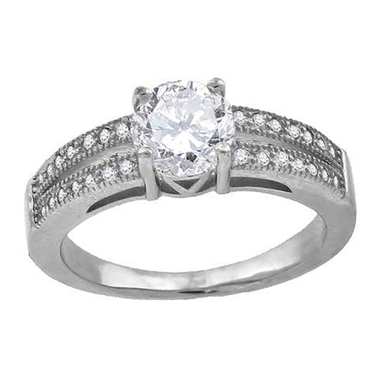925-Cz Fashion Ring-Sz6