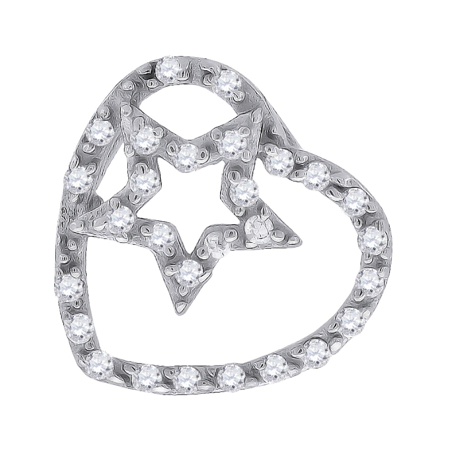 925-Ladies Heart Pendant