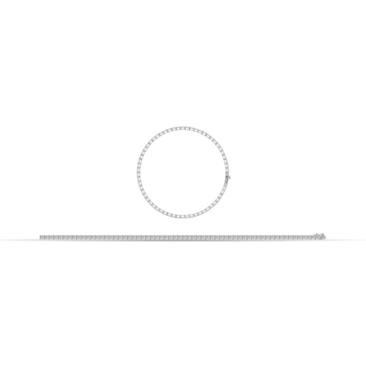 Diamond 1/4 Ct.tw Fashion Bracelet in Sterling Silver