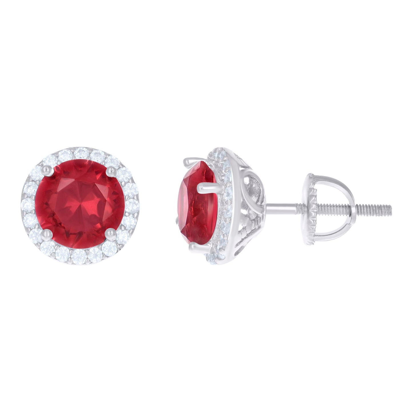 925 Sterling Silver Cz Earrings