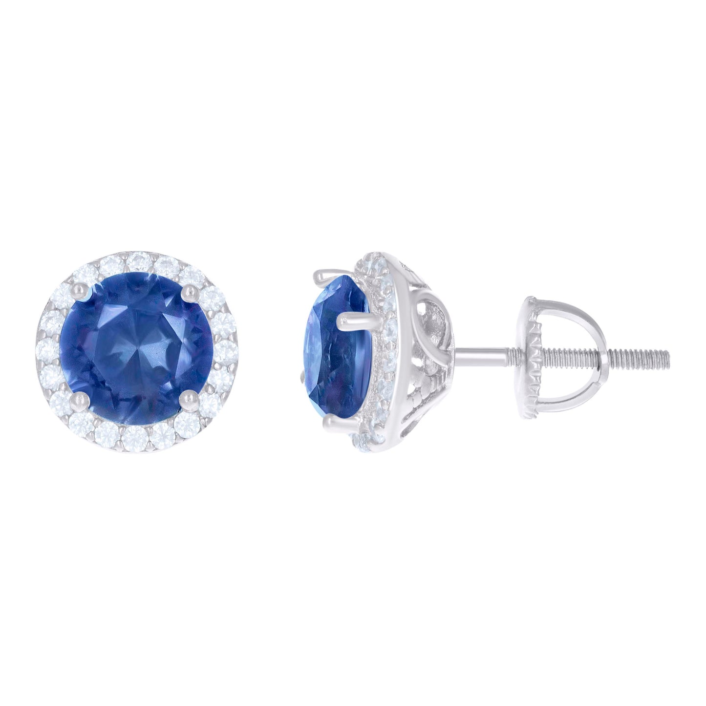 925 Sterling Silver Cz Earrings