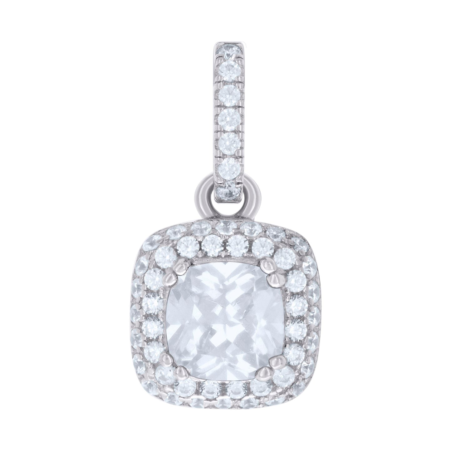 925 Sterling Silver Cz Pendant