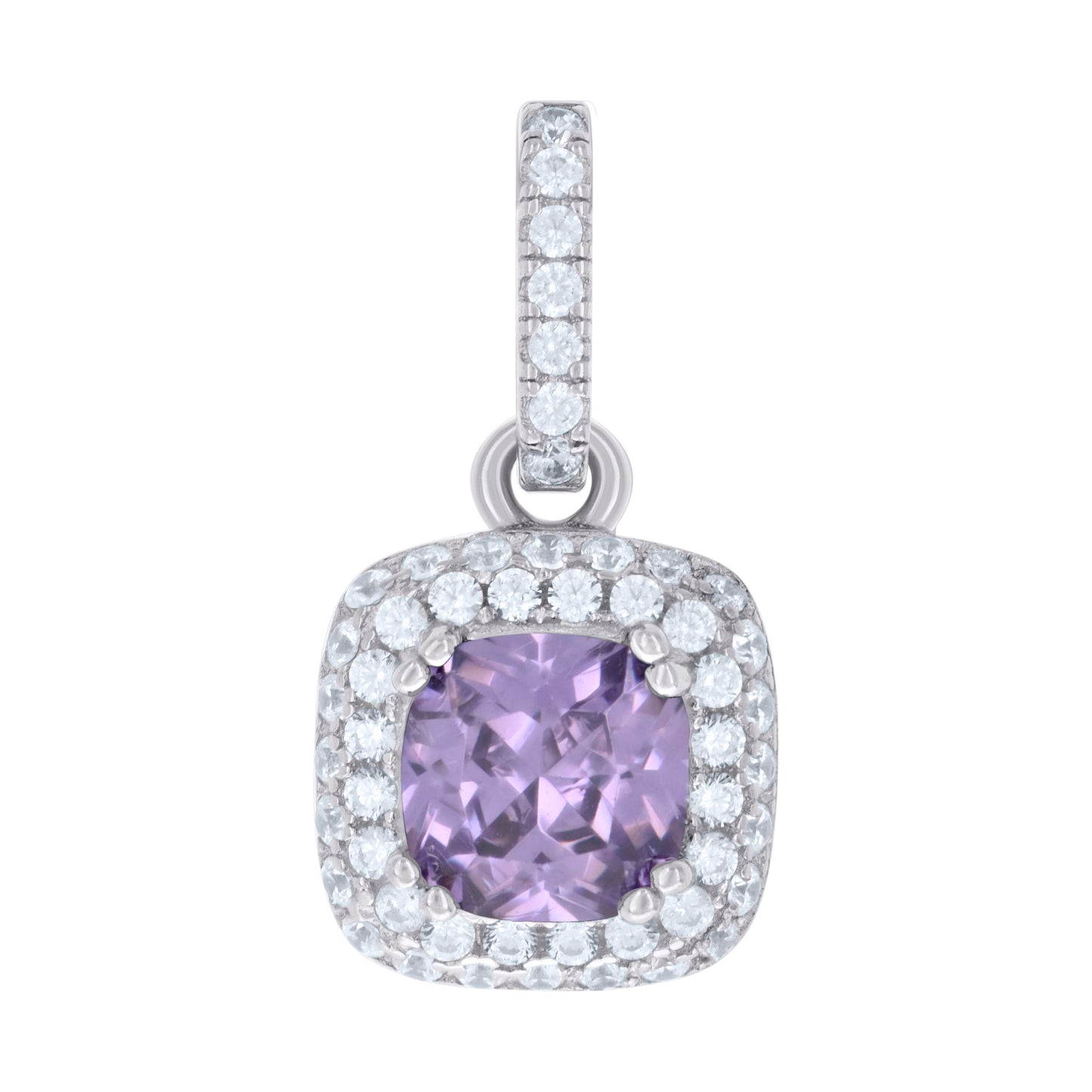 925 Sterling Silver Cz Pendant