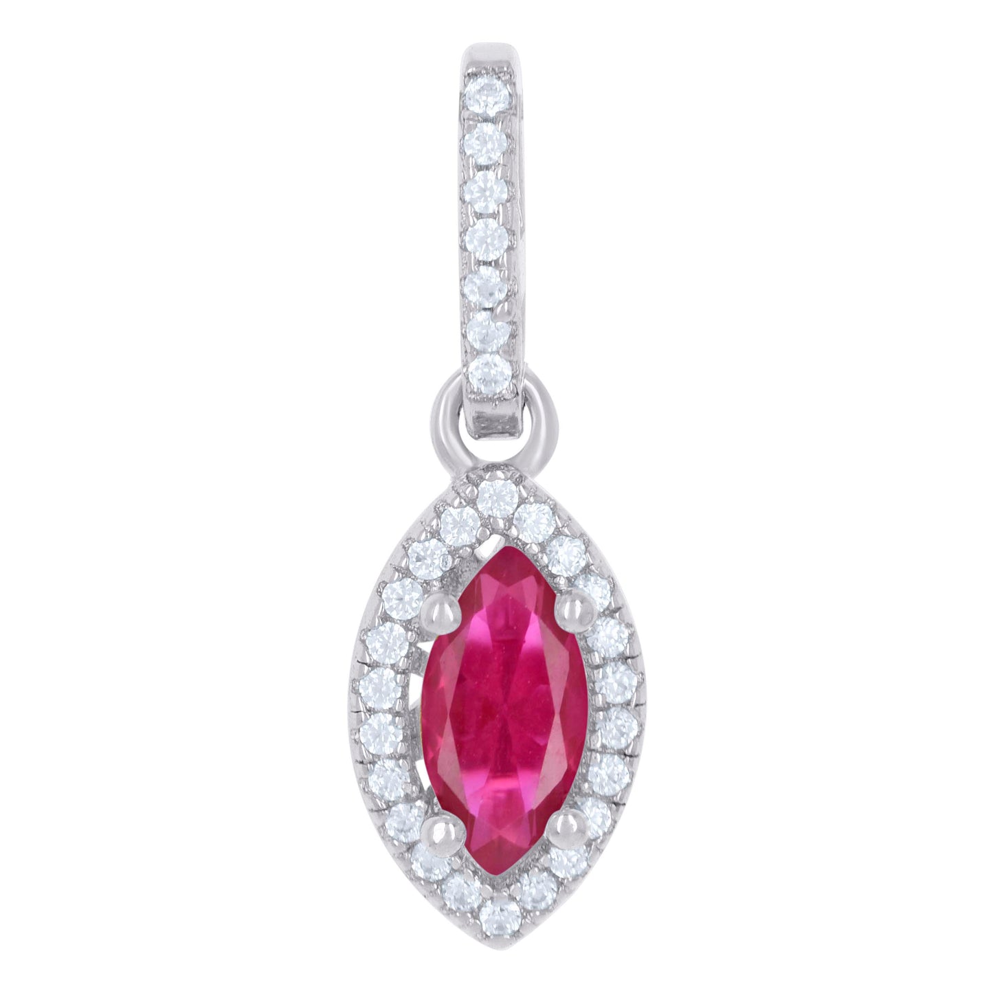 925 Sterling Silver Cz Pendant