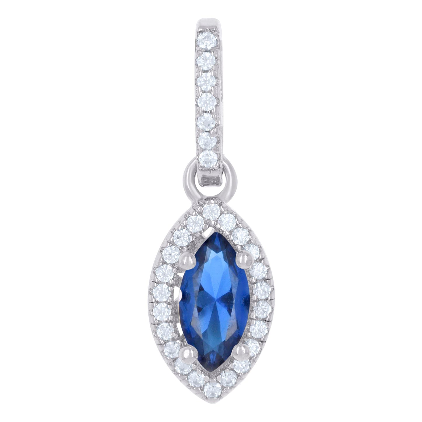 925 Sterling Silver Cz Pendant