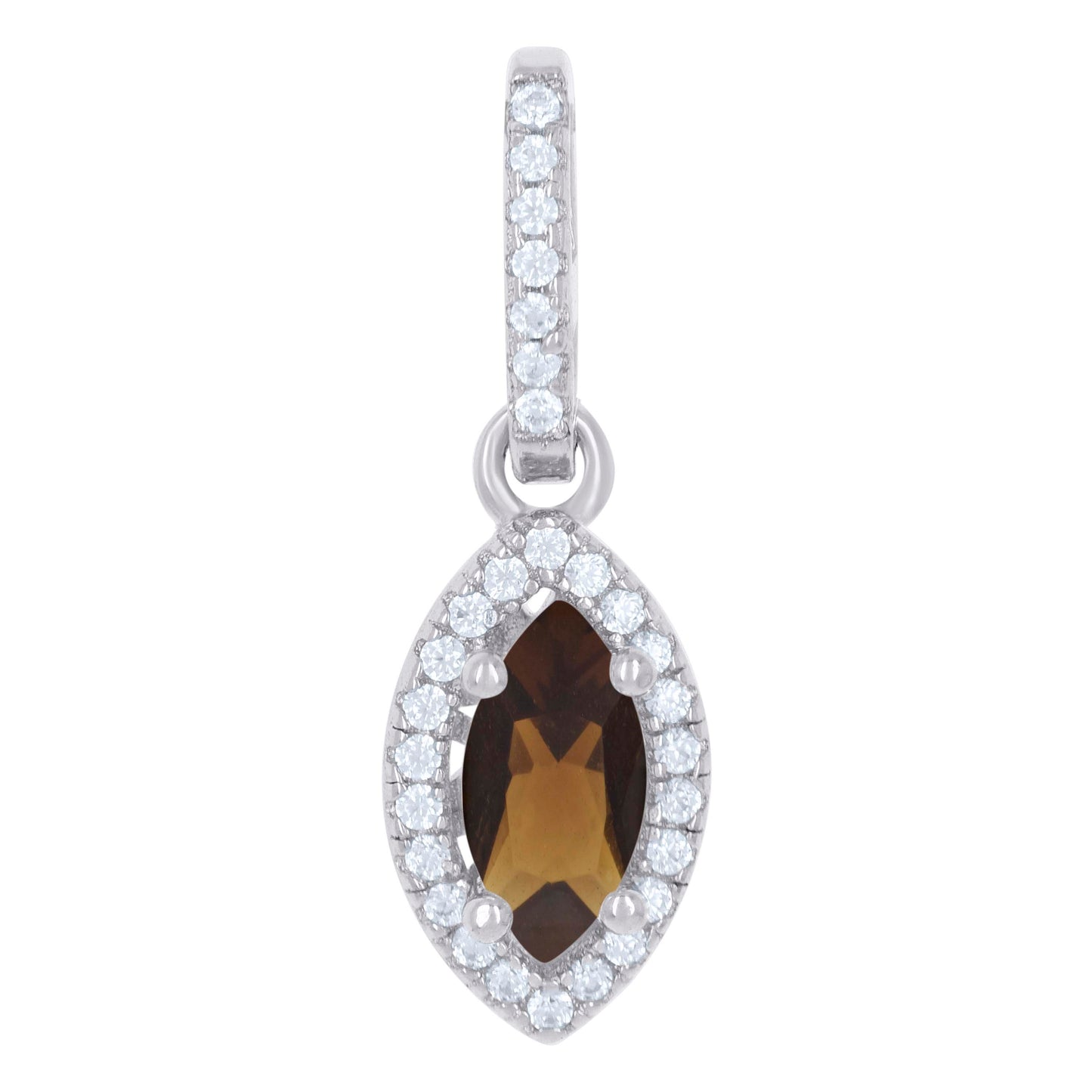 925 Sterling Silver Cz Pendant
