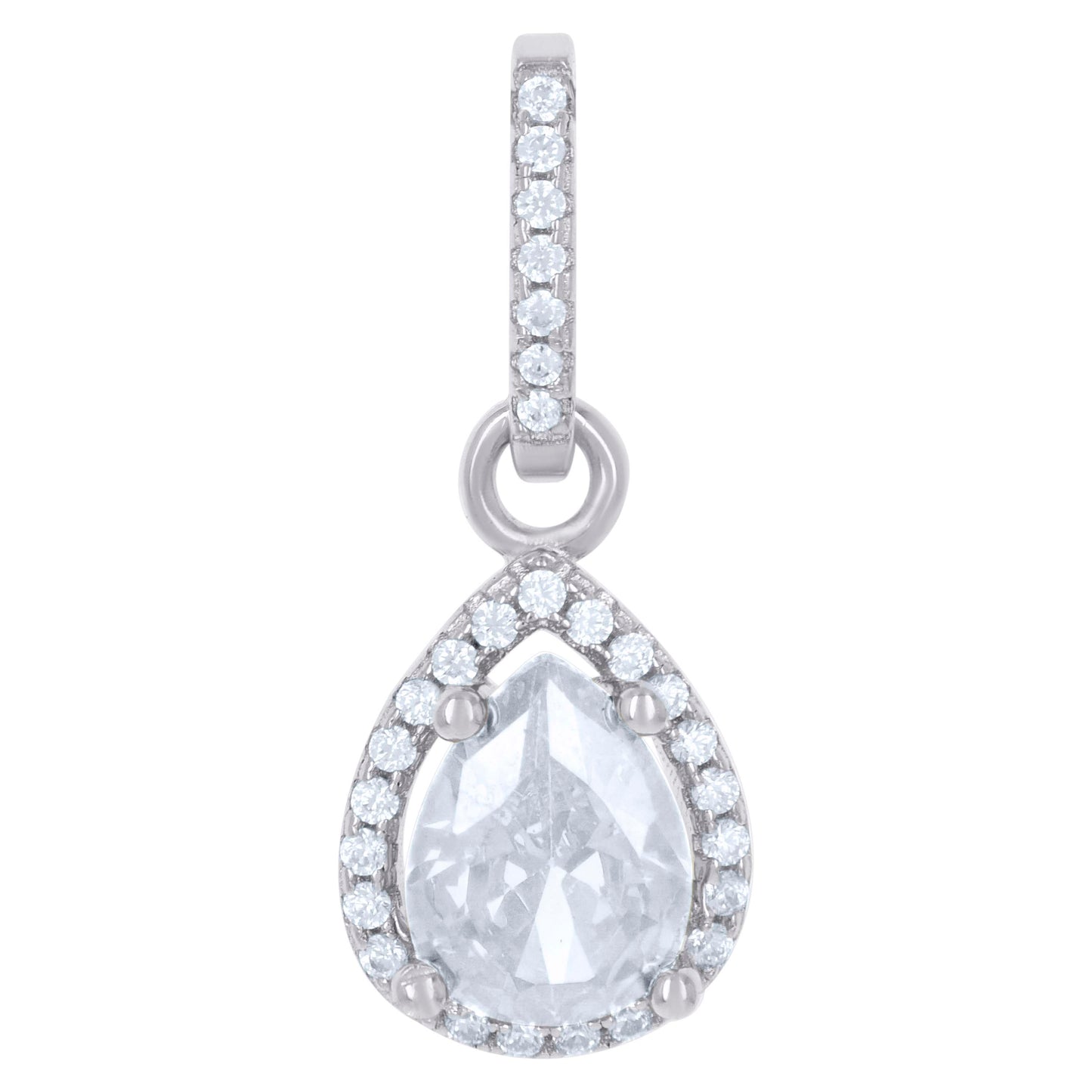 925 Sterling Silver Cz Pendant