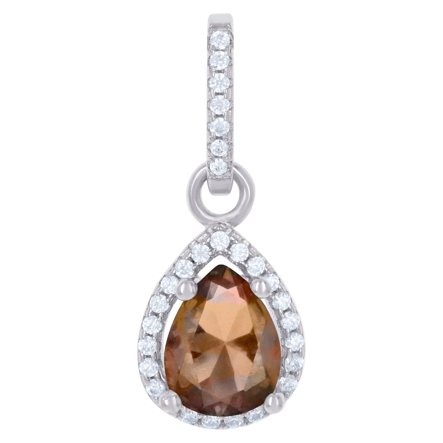 925 Sterling Silver Cz Pendant