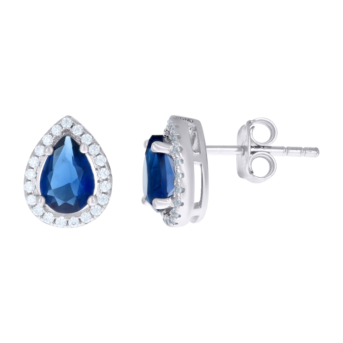 925 Sterling Silver Cz Earrings