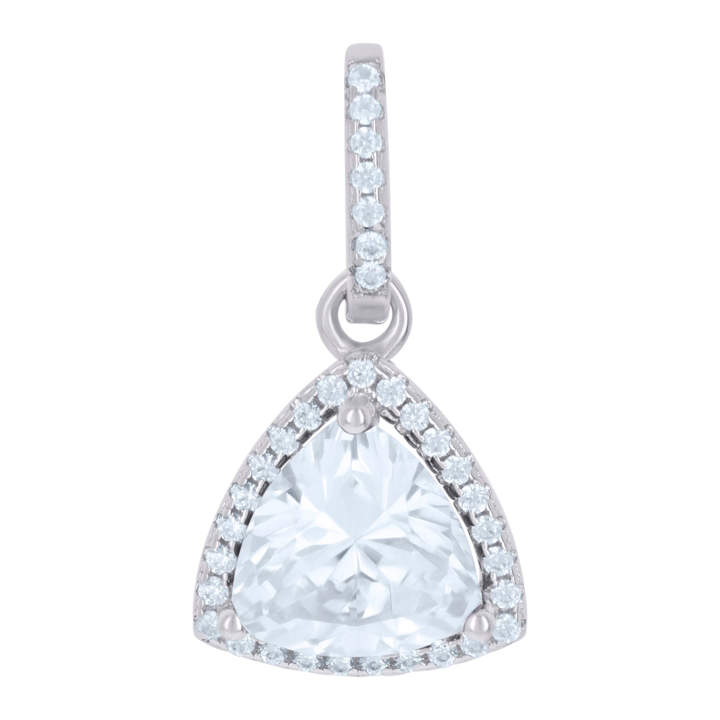 925 Sterling Silver Cz Pendant