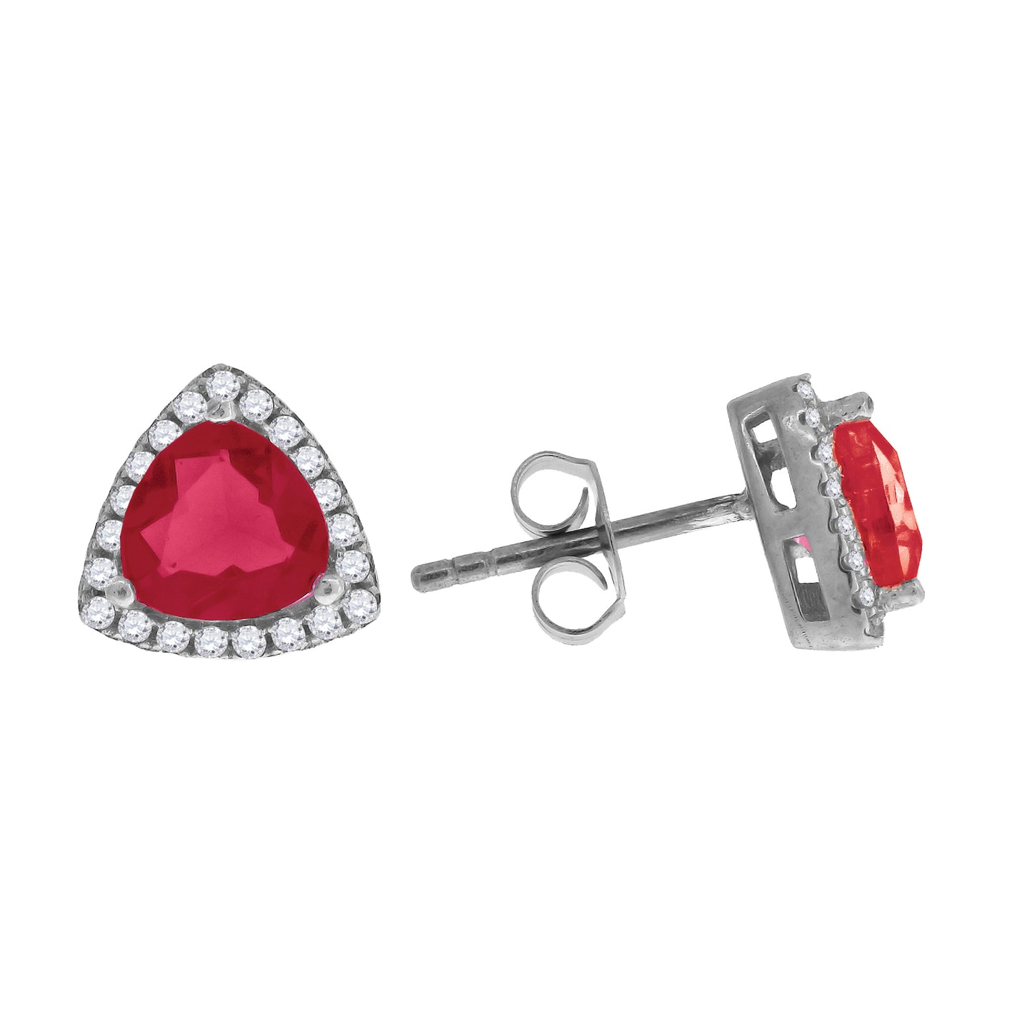 925 Sterling Silver Cz Earrings