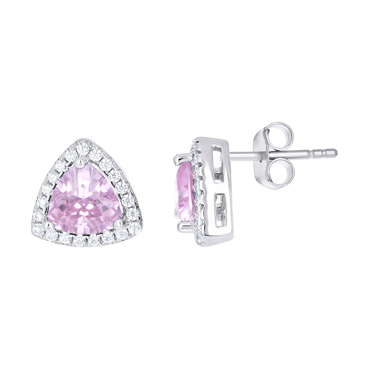 925 Sterling Silver Cz Earrings