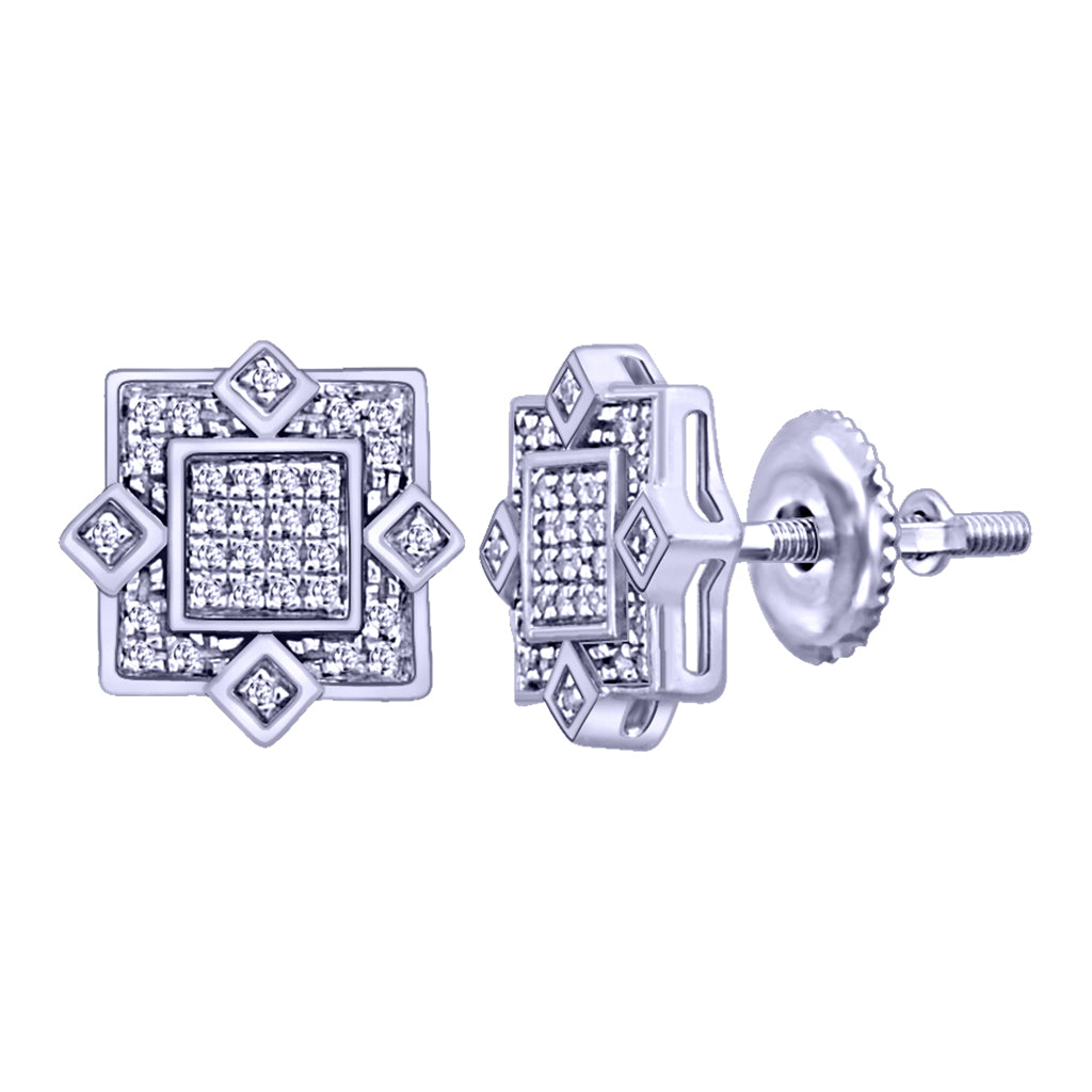 925 SS 0.13-0.15CT D-EARRING RDS MP