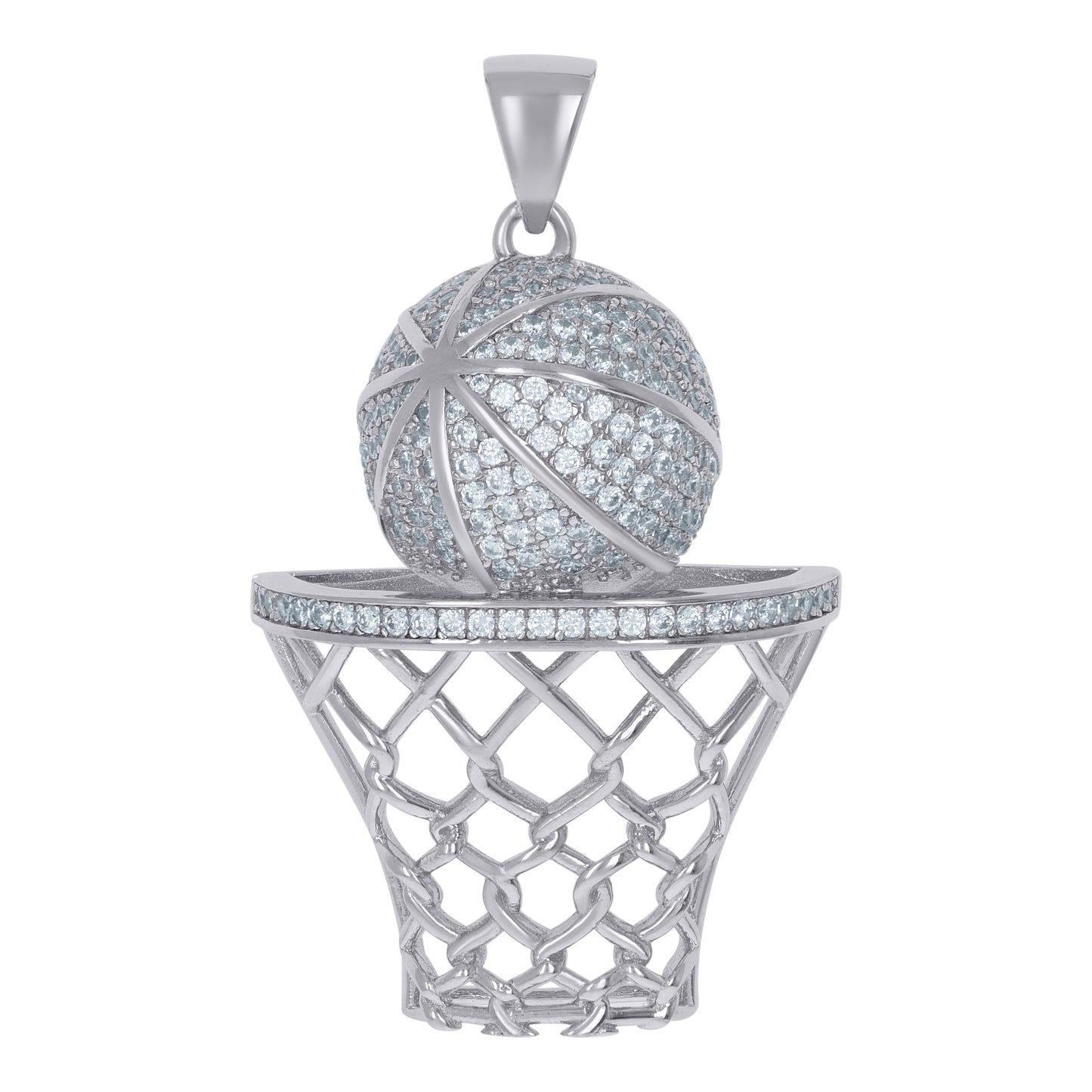 925 Sterling Silver Cz Pendant
