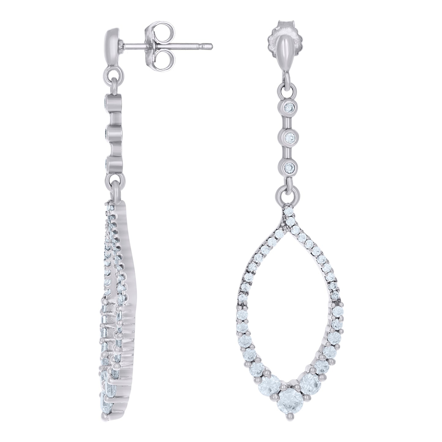 925 Fancy Cz Earring