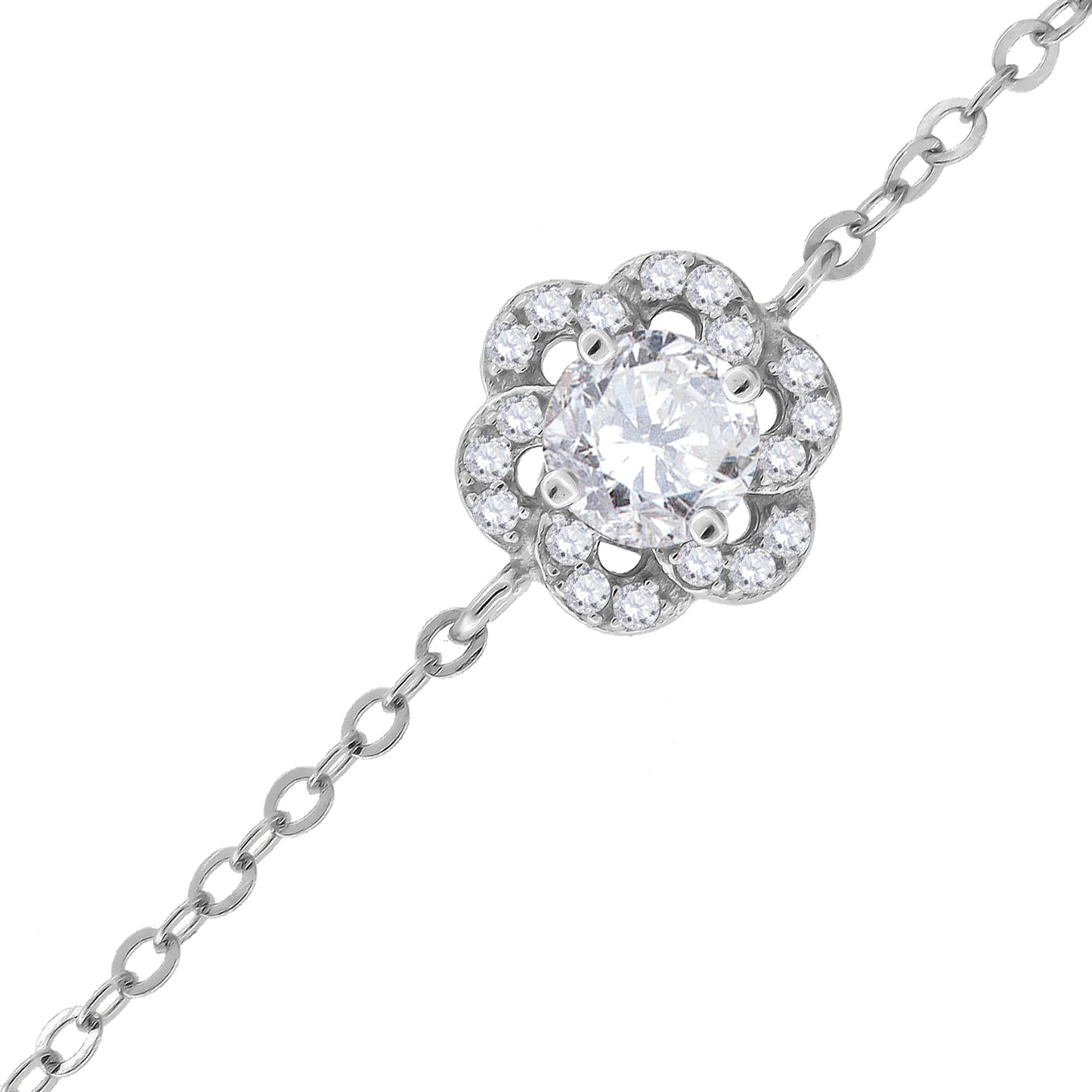 925 Fancy Cz Bracelet