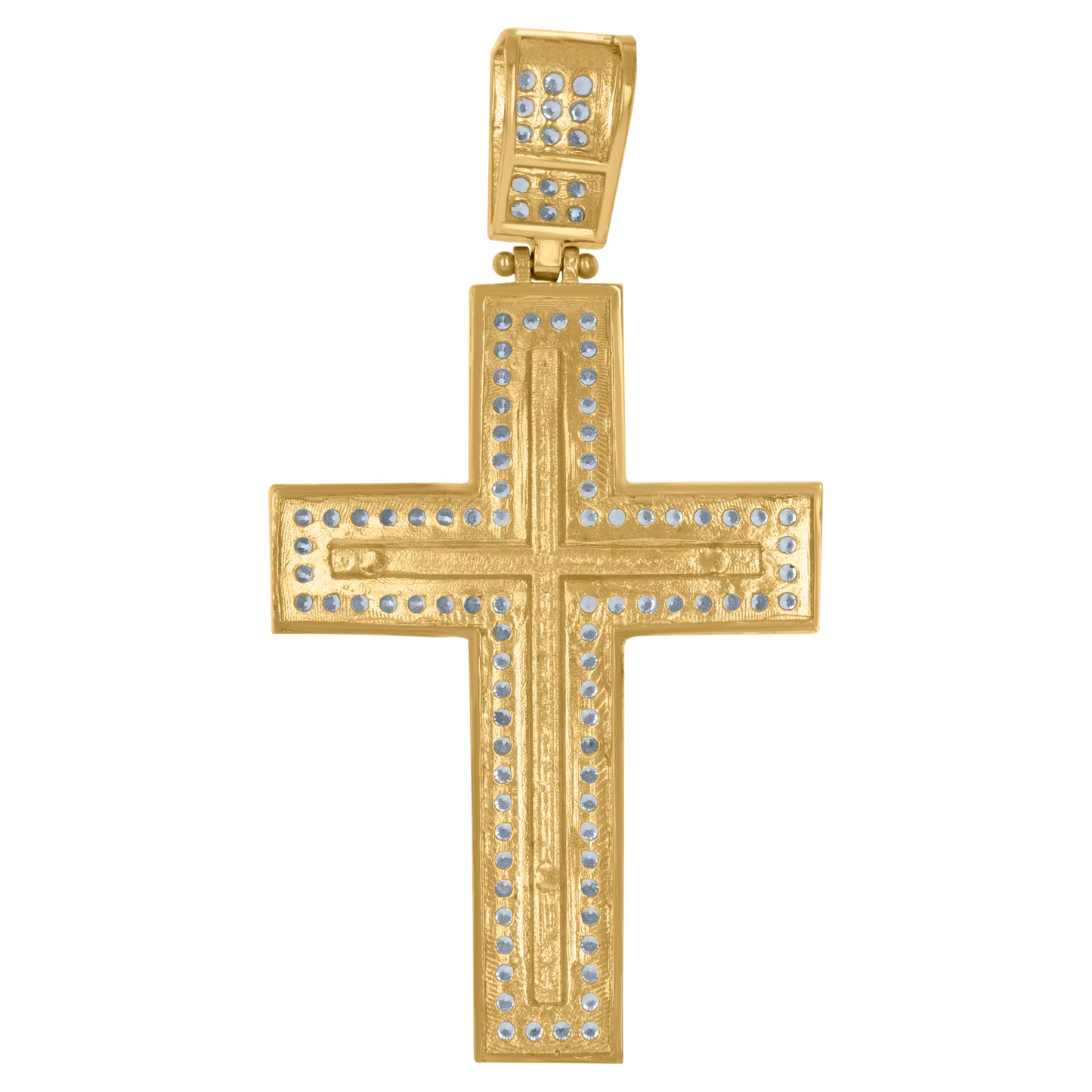 10Kt Gold Cz Pendant