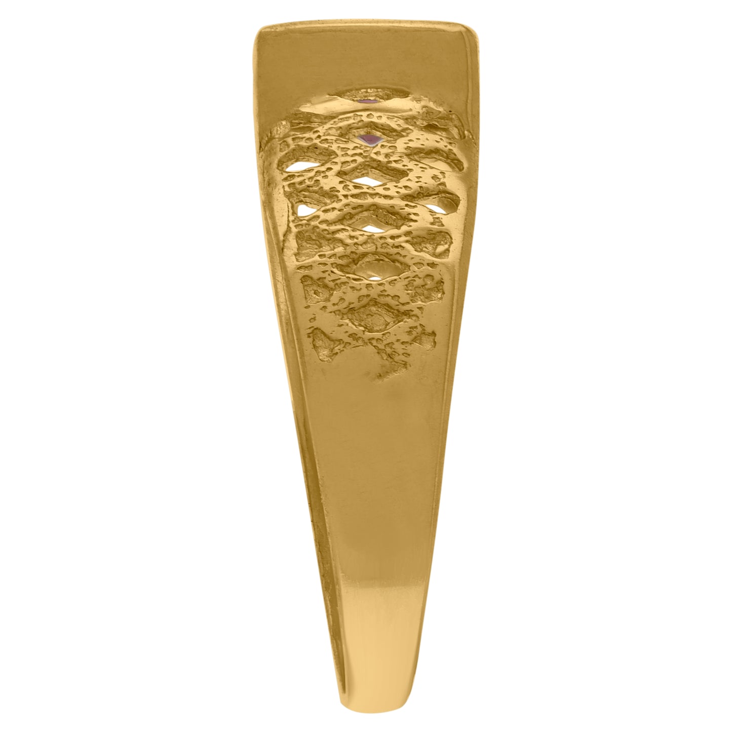 10Kt Gold Cz Baby Ring