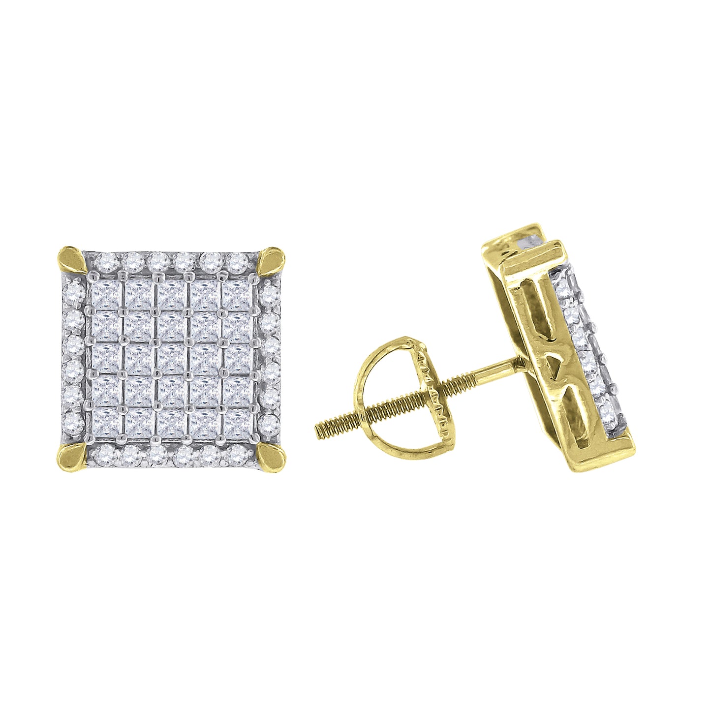 925 Sterling Silver Cz Earrings