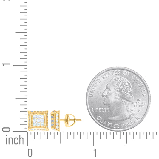 925-Cz Invisible Earring