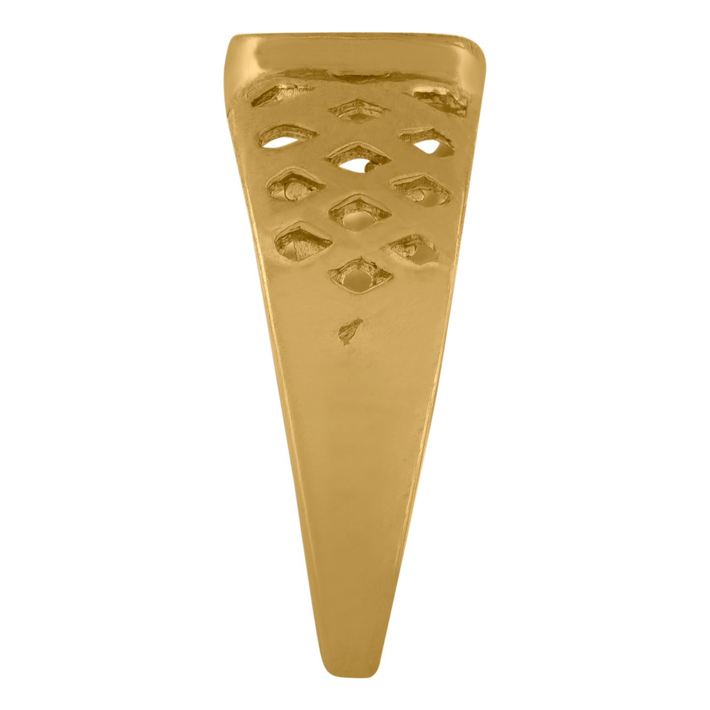 10Kt Gold Cz Baby Ring