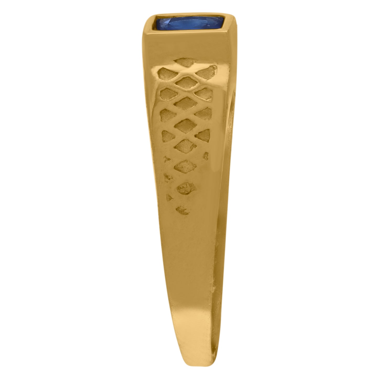 10Kt Gold Cz Baby Ring
