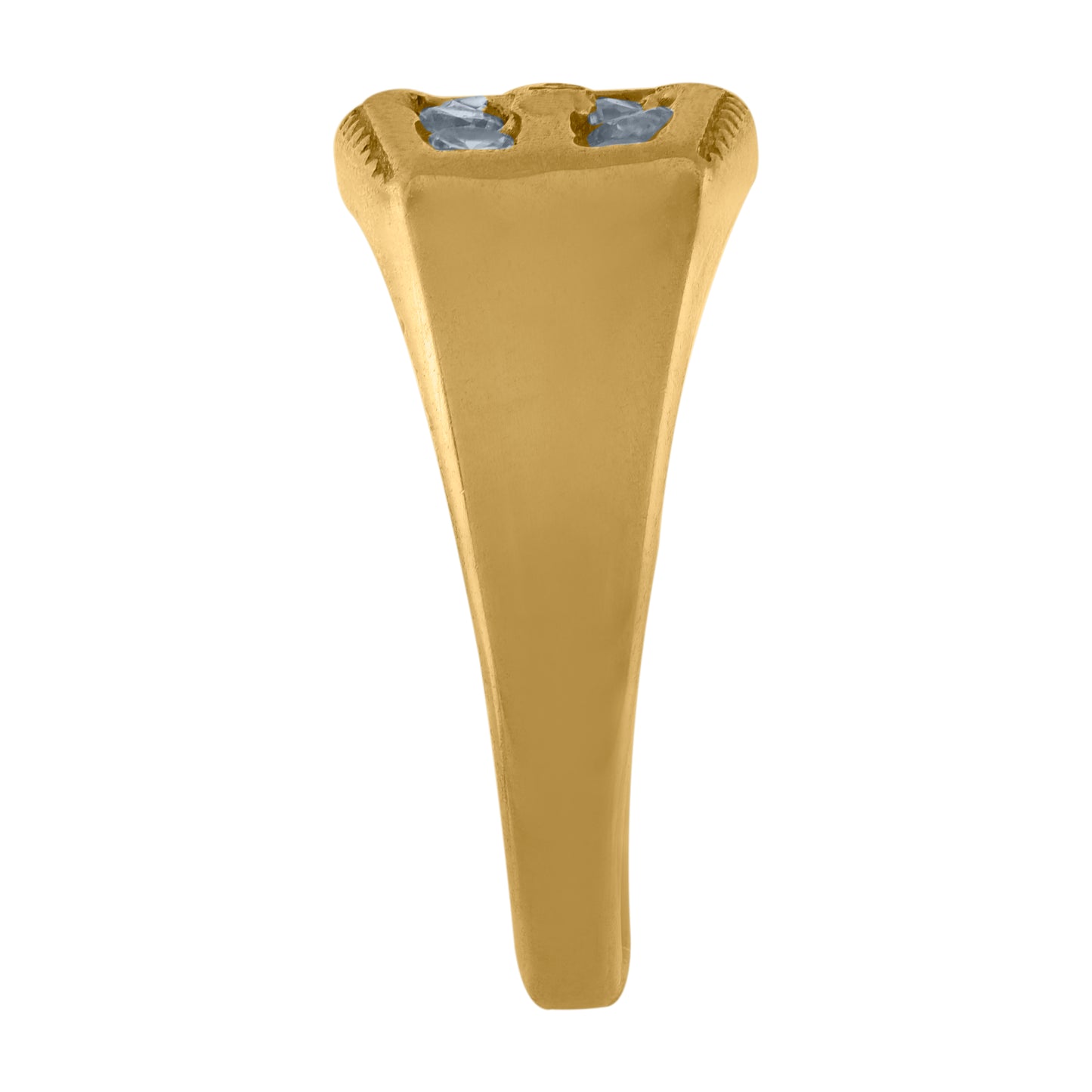 10Kt Gold Cz Baby Ring